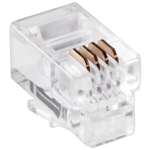 Orbit Electronic RJ11 Connector - 4P 4C - 10 stuks