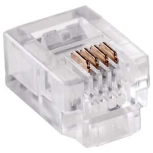 Orbit Electronic RJ11 Connector - 4P 6C - 10 stuks