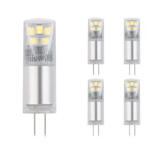 Modee G4 LED Lamp 1.8W - 200lm - 4000K - Neutraal Wit - LED Insteek Lamp - Vervangt 21W Halogeen - 5 stuks