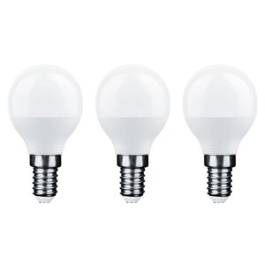 Technik E14 LED Lamp 6W - 490lm - 6000K - Daglicht Wit - LED Kogellamp G45 - Vervangt 45W Gloeilamp - 3 stuks