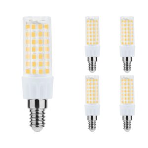 Modee E14 LED Buislamp 6W - 600lm - 4000K - Neturaal Wit - LED Afzuigkaplamp - Vervangt 60W Gloeilamp - 5 stuks