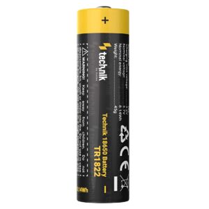Technik Oplaadbare Lithium Batterij - Li-ion - 18650 / TR1822 - 2200mAh - 3.7V