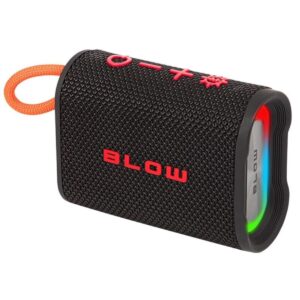 Blow Aqua Tune RGB Bluetooth Speaker 5W - BT 5.3 - 5V - USB-C - IP67 - Zwart