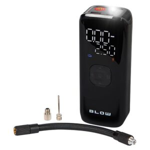 Blow Elektrische Compressor - Oplaadbaar - 2A/5V -  2-150 PSI - 24-28 l/min - AP01 - Zwart