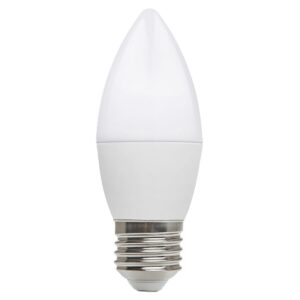 Kobi LED Lamp Kaarsvorm E27 8.5W - 806lm - 3000K - 230V - Voor Woonkamer, Plafondlamp of Wandverlichting