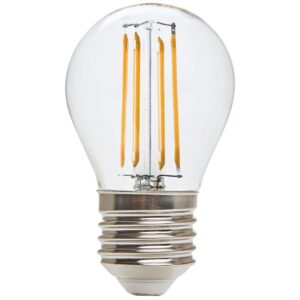 Kobi LED Filamentlamp E27 4W - 470lm - 3000K - 360° Licht - 230V - Kaarsvorm - Voor Woonruimte, Bedlamp of Vintage Armaturen