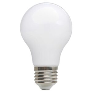 Kobi LED Filamentlamp E27 7W - 780lm - 3000K - 230V - Melkglas - 15.000 Branduren - 360° - Voor Tafellamp, Bedlamp of Kroonluchter