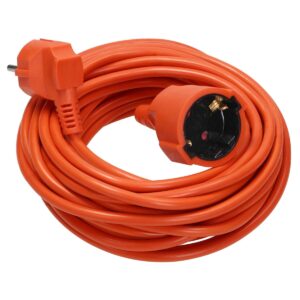 Orno Tuinverlengkabel Oranje - 40 meter - PVC - 3x1mm² - H05VV-F3 - Geaard - IP44