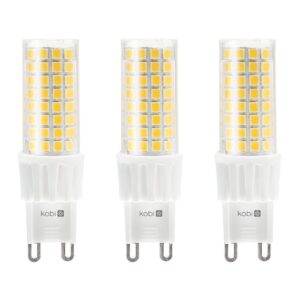 Kobi LED Lamp G9 6W - 600lm - 3000K - 230V - Voor Heldere Sfeerverlichting of Halogeenvervanger - G9 Insteeklampje - 3 stuks