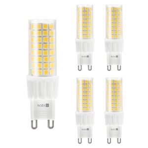 Kobi LED Lamp G9 6W - 600lm - 4000K - 230V - Voor Moderne Armaturen en Werkplekken - G9 Insteeklampje - 5 stuks