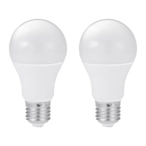 Kobi LED Lamp E27 10W - 950lm - 6000K - 230V - Standaardvorm - Voor Garage, Spiegelverlichting of Kelder - 2 stuks