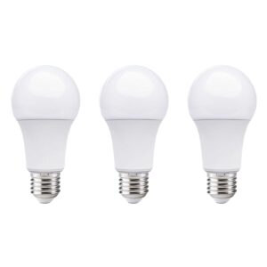 Kobi LED Lamp E27 13W - 1350lm - 6000K - 230V - Standaardvorm - Voor Werkplaats, Schuur of Magazijn - 3 stuks