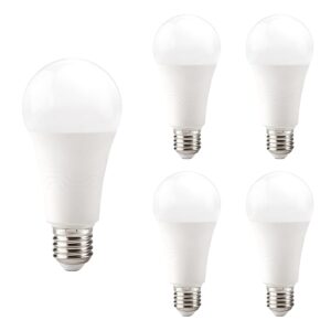 Kobi LED Lamp E27 18W - 2000lm - 6000K - 230V - Standaardvorm - Voor Industriële Verlichting of Grote Werkzones - 5 stuks