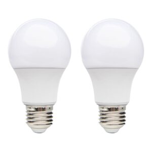 Kobi LED Lamp E27 7W - 600lm - 4000K - 230V - Standaardvorm - Voor Keuken, Hal of Badkamerverlichting - 2 stuks