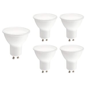 Kobi LED Spot GU10 1W - 90lm - 6000K - 230V - Voor Oriëntatieverlichting, Display of Keukenkast - GU10 Fitting - 5 stuks