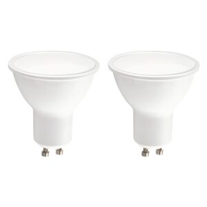 Kobi LED Spot GU10 1W - 90lm - 6000K - 230V - Voor Oriëntatieverlichting, Display of Keukenkast - GU10 Fitting - 2 stuks