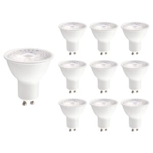 Kobi Premium LED Spot GU10 3W - 300lm - 3000K - 230V - 30.000 Branduren - Voor Keuken, Hal of Badkamerverlichting - GU10 Fitting - 10 stuks