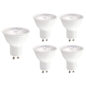 Kobi Premium LED Spot GU10 3W - 300lm - 4000K - 230V - 30.000 Branduren - Voor Plafondspot, Toilet of Werkhoek - GU10 Fitting - 5 stuks