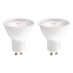 Kobi Premium LED Spot GU10 3W - 300lm - 4000K - 230V - 30.000 Branduren - Voor Plafondspot, Toilet of Werkhoek - GU10 Fitting - 2 stuks