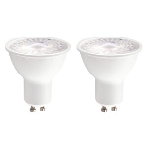 Kobi Premium LED Spot GU10 5W - 450lm - 3000K - 230V - 30.000 Branduren - Voor Plafondlampen, Hal of Woonruimte - GU10 Fitting - 2 stuks