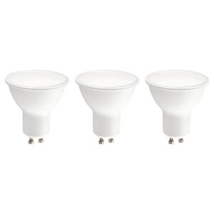 Kobi LED Spot GU10 5W - 400lm - 4000K - 230V - Voor Hal, Werklamp of Badkamerverlichting - GU10 Fitting - 3 stuks