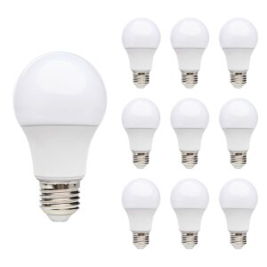 Kobi LED Lamp E27 10.5W - 1055lm - 4000K - 230V - Standaardvorm - Voor Werkruimte, Hal of Keuken - 10 stuks