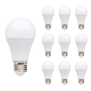 Kobi LED Lamp E27 11W - 1050lm - 3000K - 230V - Standaardvorm - Voor Woonkamer, Hal of Plafondarmatuur - 10 stuks