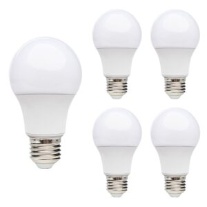 Kobi LED Lamp E27 7W - 600lm - 3000K - 230V - Standaardvorm - Voor Slaapkamer, Bedlamp of Nachtlamp - 5 stuks