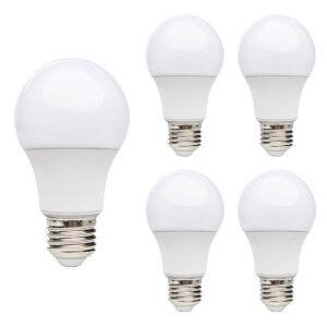 Kobi LED Lamp E27 8.5W - 806lm - 4000K - 230V - Standaardvorm - Voor Kantoor, Keuken of Woonruimte - 5 stuks