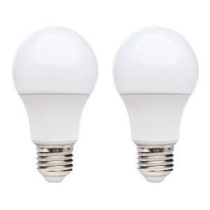 Kobi LED Lamp E27 8.5W - 806lm - 6500K - 230V - Standaardvorm - Voor Werkverlichting of Badkamerlamp - 2 stuks