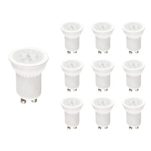 Kobi LED Spot MR11 GU10 4W - 320lm - 4000K - 230V - Voor Keuken, Badkamer of Werkplek - 10 stuks