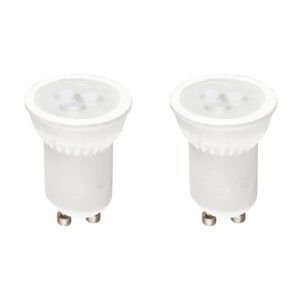 Kobi LED Spot MR11 GU10 4W - 320lm - 4000K - 230V - Voor Keuken, Badkamer of Werkplek - 2 stuks