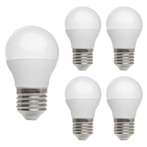 Kobi LED Lamp Mini Bolvorm E27 6W - 470lm - 6000K - 230V - Voor Technische Verlichting en Opslagruimtes - 5 stuks