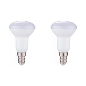 Kobi LED Reflectorlamp R50 E14 5W - 400lm - 3000K - 230V - Voor Spotverlichting, Badkamer of Vitrinekast - 2 stuks