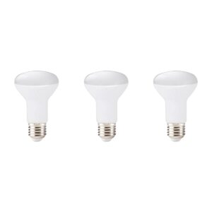 Kobi LED Reflectorlamp R63 E27 8W - 700lm - 4000K - 230V - Voor Grote Ruimtes, Werkplaats of Winkelverlichting - 3 stuks