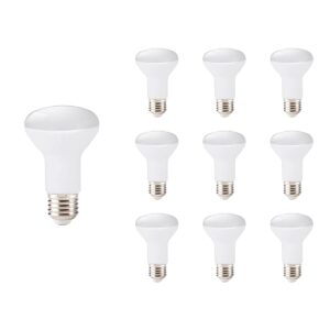 Kobi LED Reflectorlamp R63 E27 8W - 700lm - 4000K - 230V - Voor Grote Ruimtes, Werkplaats of Winkelverlichting - 10 stuks