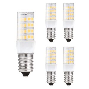 Kobi LED Lamp E14 4.2W - 400lm - 4000K - 230V - Voor Smalle Buisarmaturen of Compacte Wandlampen - Staafvorm - 5 stuks