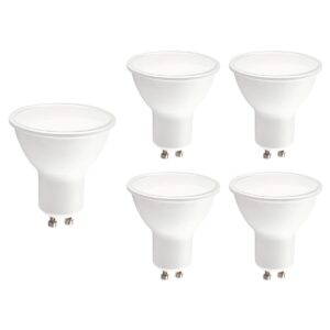 Kobi LED Spot GU10 8.5W - 800lm - 4000K - 230V - Voor Keuken, Hal of Werkruimte - GU10 Fitting - 5 stuks