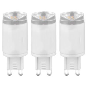 Kobi LED Lamp G9 3W - 285lm - 4000K - 230V - Voor Wandlamp, Slaapkamer of Plafondspot - G9 Insteeklampje - 3 stuks