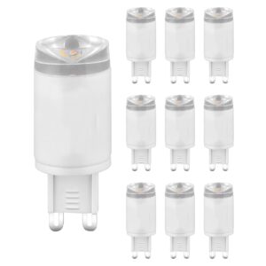 Kobi LED Lamp G9 3W - 285lm - 4000K - 230V - Voor Wandlamp, Slaapkamer of Plafondspot - G9 Insteeklampje - 10 stuks