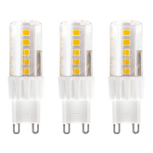 Kobi LED Lamp G9 4W - 380lm - 3000K - 230V - Voor Halogeenvervanging in Designlampen - G9 Insteeklampje - 3 stuks