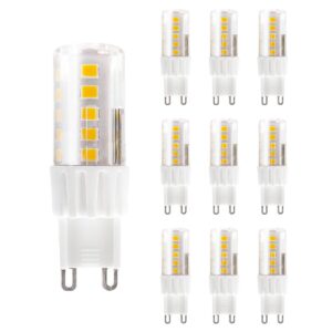 Kobi LED Lamp G9 4W - 380lm - 3000K - 230V - Voor Halogeenvervanging in Designlampen - G9 Insteeklampje - 10 stuks