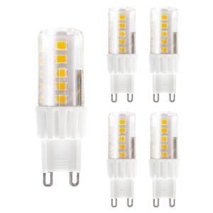 Kobi LED Lamp G9 4W - 380lm - 4000K - 230V - Voor Keukenspots of Badkamerverlichting - G9 Insteeklampje - 5 stuks