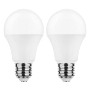 Modee E27 LED Lamp 13.8W - 1521lm - 6000K - Daglicht Wit - LED Globe A60 - Vervangt 100W Halogeen Gloeilamp - 2 stuks