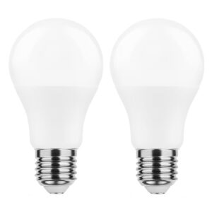 Modee E27 LED Lamp 13W - 1350lm - 4000K - Neutraal Wit - LED Globe A65 - Vervangt 91W Halogeen Gloeilamp - 2 stuks