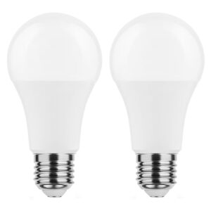 Modee E27 LED Lamp 13W - 1350lm - 6000K - Daglicht Wit - LED Globe A65 - Vervangt 91W Halogeen Gloeilamp - 2 stuks