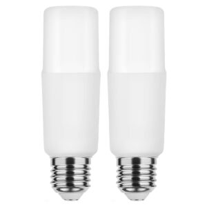 Modee E27 LED Lamp 11.1W - 1055lm - 6000K - Daglicht Wit - LED Stick Lamp T44 - Vervangt 75W Halogeen Gloeilamp - 2 stuks