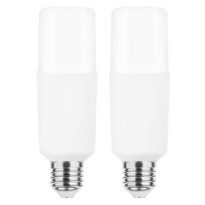 Modee E27 LED Lamp 12W - 900lm - 2700K - Warm Wit - LED Stick Lamp T44 - Vervangt 90W Halogeen Gloeilamp - 2 stuks