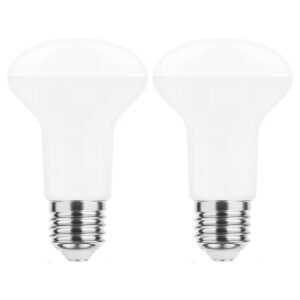 Modee E27 LED Lamp 8W - 640lm - 2700K - Warm Wit - LED Spot R63 - Vervangt 50W Halogeen Gloeilamp - 2 stuks
