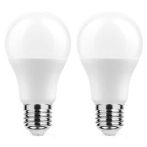 Technik E27 LED Lamp 13.7W - 1350lm - 2700K - Warm Wit - LED Globe A60 - Vervangt 91W Halogeen Gloeilamp - 2 stuks